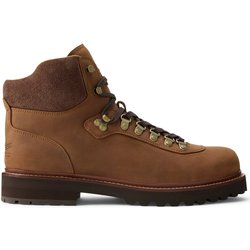 Polo Ralph Lauren Nappaleder-Stiefel mit metall-Schnürösen und rutschfestem Profilabsatz in 7