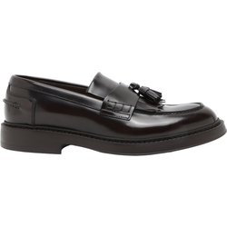 Doucal's Loafer aus poliertem Nappaleder mit Quasten in 41