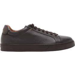 Doucal's Allrounder-Sneaker aus genarbtem Nappaleder in 40