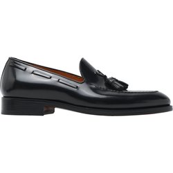 Magnanni Loafer aus Glattleder mit Quasten und Lederband in 41