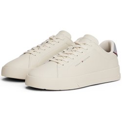 Tommy Hilfiger Sneaker aus Glattleder mit Velours-Details und Logo-Prägung in 40