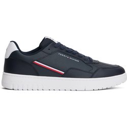 Tommy Hilfiger Allrounder Sneaker aus Leder mit Streifen-Akzent in 40