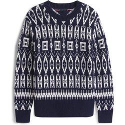 Tommy Hilfiger Softer Heavy Strick-Pullover mit Norwegermuster in S