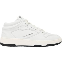 Copenhagen Mid Top-Sneaker aus teilperforiertem Leder in 40