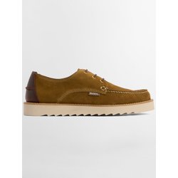 Barbour Derby-Schnürer Aydon aus Wildleder mit Plateausohle in 6