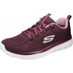 Skechers  Fitnessschuhe Sportschuhe Schnürhalbschuh Graceful-Get Connected 12615/WINE