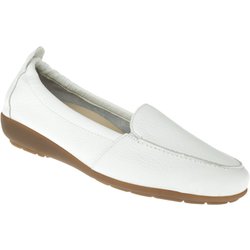 Natural Feet Damenschuhe Mokassin Marie Farbe: weiß