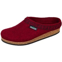 Stegmann Hausschuhe 108 17-801-8817 firebrick Wollfilz 17/801-8817