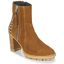 Philippe Morvan Stiefeletten LOKS V1 VELOURS CAMEL/LEOP