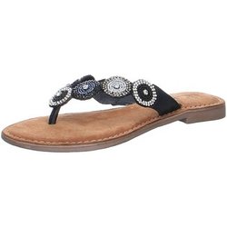 Lazamani Clogs Pantoletten Pantolette bis 30mm Absatz 75.451
