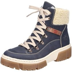 Rieker Stiefel Stiefeletten Schnürstiefelette Warmfutter X8638-14