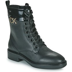 Calvin Klein Jeans Damenstiefel RUBBER SOLE COMBAT BOOT W/HW