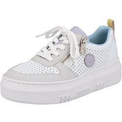 Rieker Sneaker ,quarz/weiss/sun/lilac M1905-80