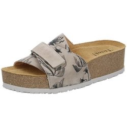 Think Clogs Pantoletten Papu Pantolette panna 3-000729-9000