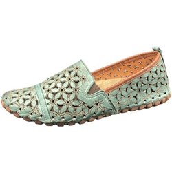 Gemini Damenschuhe Slipper Slipper gelocht 031174-02/702