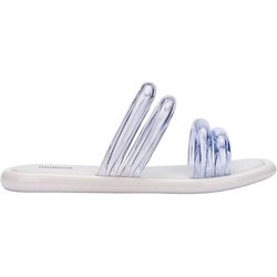 Melissa Sandalen Airbubble Slide - White/Clear