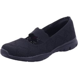 Skechers Damenschuhe Slipper SEAGER - CASUAL PARTY 158110 BBK