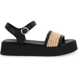 Frau  Sandalen RAFIA MACRAME ECRU