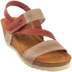 Interbios Schuhe INTER BIOS 5635 beige Damensandale