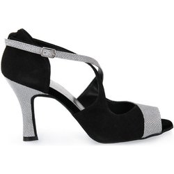 Top Dance Schuhe TACCO 85 CAMOSCIO NERO