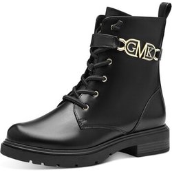 Marco Tozzi Stiefel Stiefeletten black-gold 2-85202-41-085