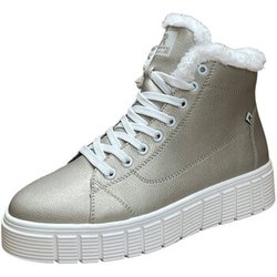 Rieker Stiefel Stiefeletten Gold Lammwolle W1071-90 90
