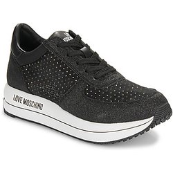 Love Moschino Sneaker STRASS MESH GLITTER