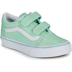 Vans kinderschuhe UY Old Skool V GLITTER PASTEL BLUE