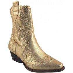 Bienve Schuhe Damenstiefel a2440 gold