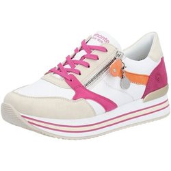 Remonte Halbschuhe Schnuerschuhe creme weiss magenta D1323-80