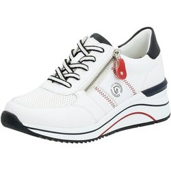 Remonte Sneaker weiss-pazifik-rosso D0T04-81