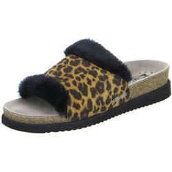 Mephisto Hausschuhe HEMELINE LEOPARDINO 24758 BROWN