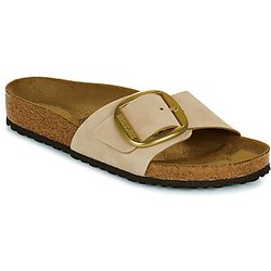 BIRKENSTOCK  Pantoffeln Madrid Big Buckle LENB Sandcastle