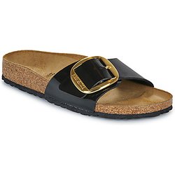 BIRKENSTOCK Pantoffeln Madrid Big Buckle BF Patent Black Gold