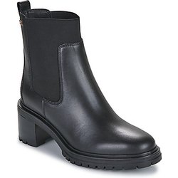 Tommy Hilfiger Damenstiefel FLAG MID HEEL LEATHER CHELSEA