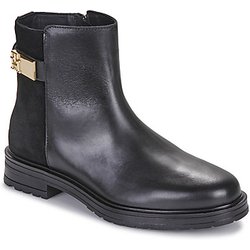 Tommy Hilfiger Damenstiefel TH LOGO LEATHER MIX CHELSEA