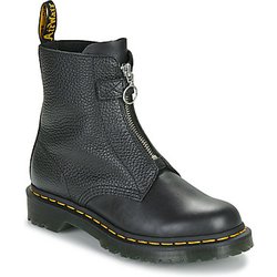 Dr. Martens Damenstiefel 1460 FRONT ZIP BLACK WANAMA