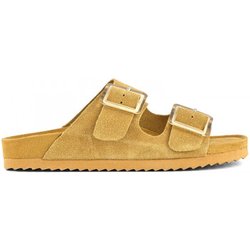 Colors of California Sandalen Cow suede bio with two buckles