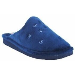 Bienve Schuhe Gehen Sie nach Hause, Frau in 0530 blau