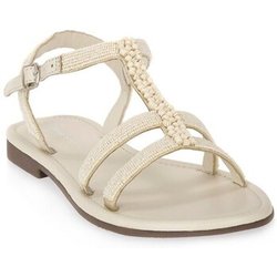 Frau  Sandalen Cream Swirl