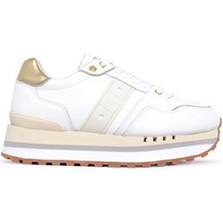 Blauer Sneaker -