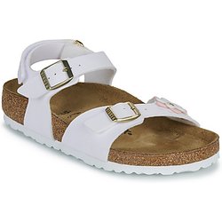 BIRKENSTOCK  Sandalen Rio AS Kids Flowers BF White