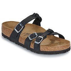 BIRKENSTOCK Pantoffeln Franca Braided LEOI Black