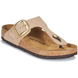 BIRKENSTOCK Zehentrenner Gizeh Big Buckle LENB Sandcastle