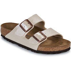 BIRKENSTOCK  Pantoffeln Arizona BF Graceful Pearl White