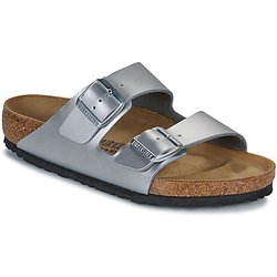 BIRKENSTOCK  Pantoffeln Arizona BF Silver