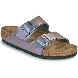BIRKENSTOCK  Pantoffeln Arizona BF Saffiano Iridescent Viola