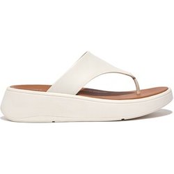 FitFlop Zehentrenner F-MODE LEATHER TOE-POST SANDALS