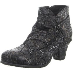 Simen Stiefel Stiefeletten 7093A SCHWARZ-GOLD