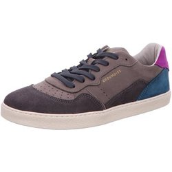 Groundies Sneaker NOVA Woman 120112-32 dark grey- petrol 120112-32